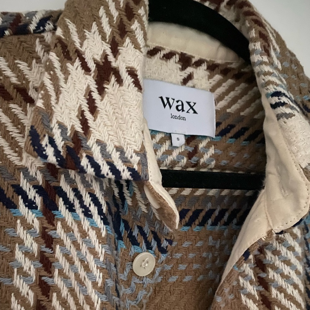 Wax London Whiting Overshirt Beatnik Natural